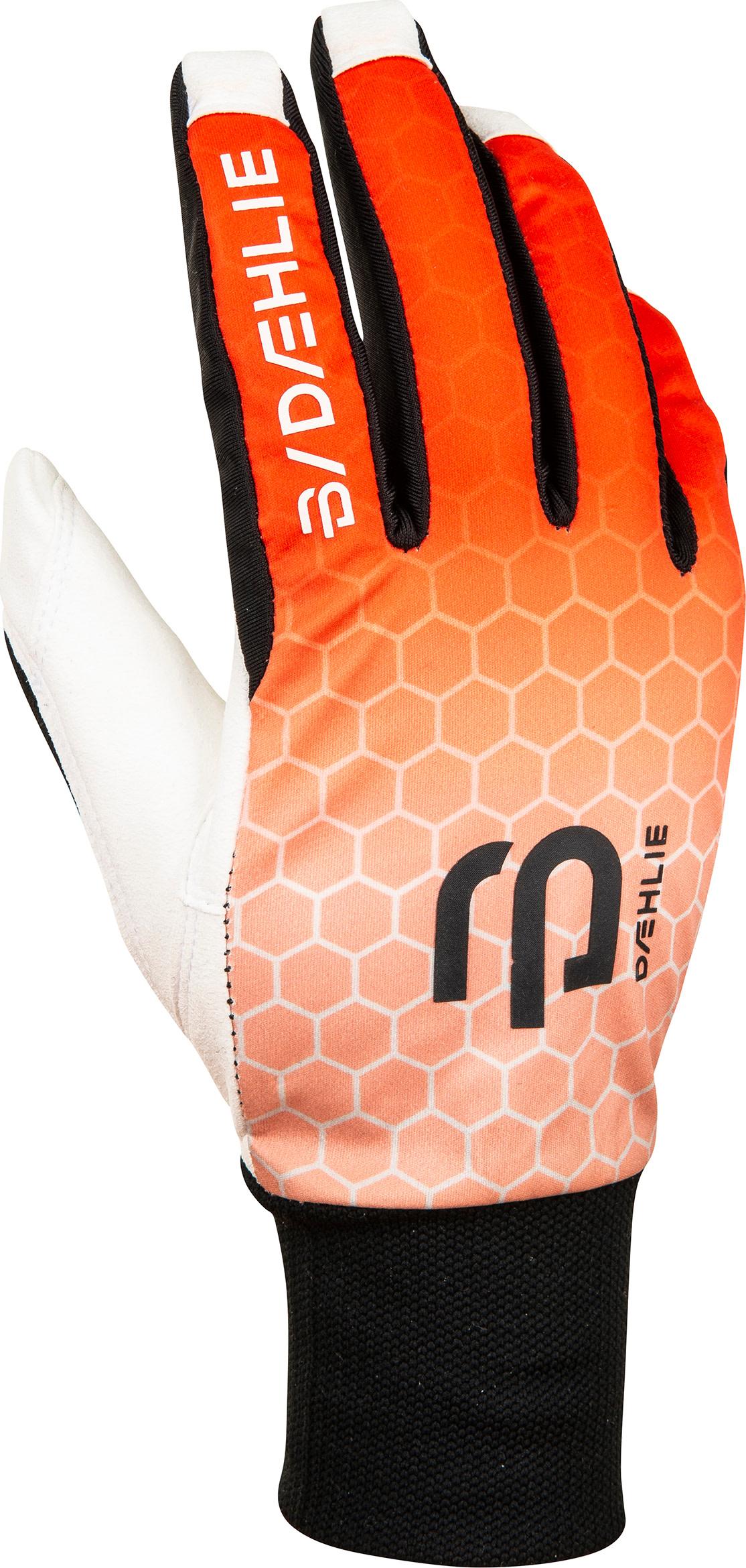 Dæhlie Dæhlie Women's Glove Race Synthetic Shocking Orange