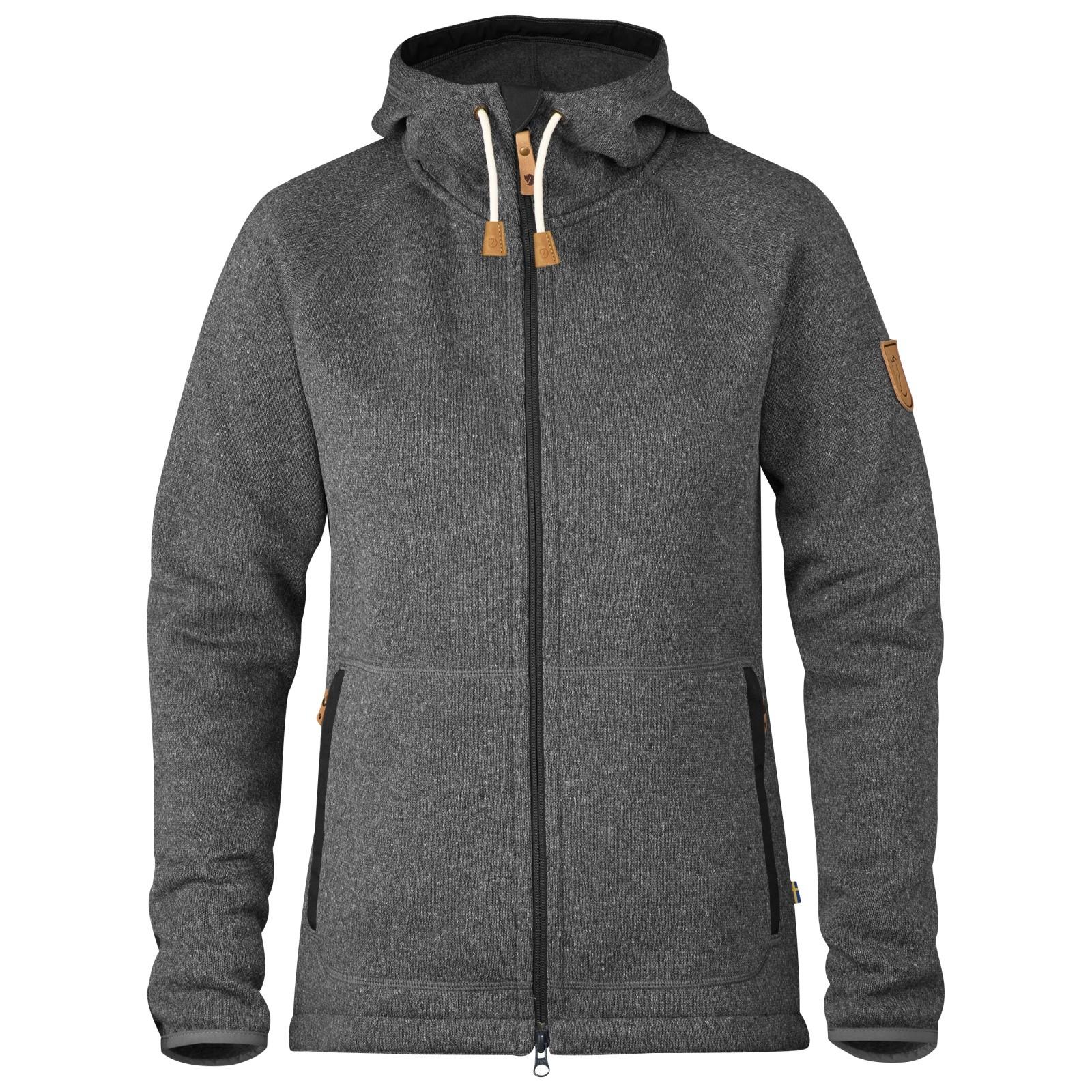 Fjällräven Fjällräven Women's Övik Reinforced Hoodie Dark Grey