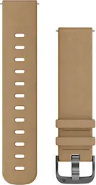 Garmin Garmin Vivomove Tan Leather 20mm Band Nocolour
