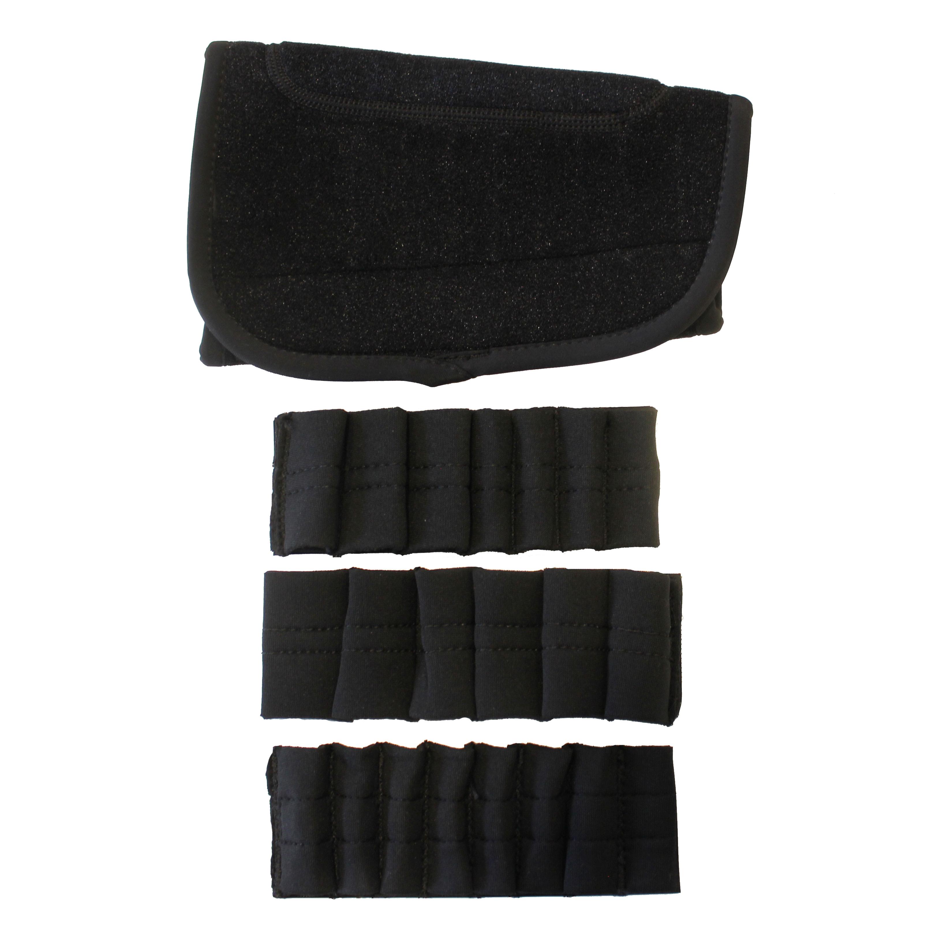 Grey Oak Grey Oak Buttplate Riser with Cartridge Holder Black
