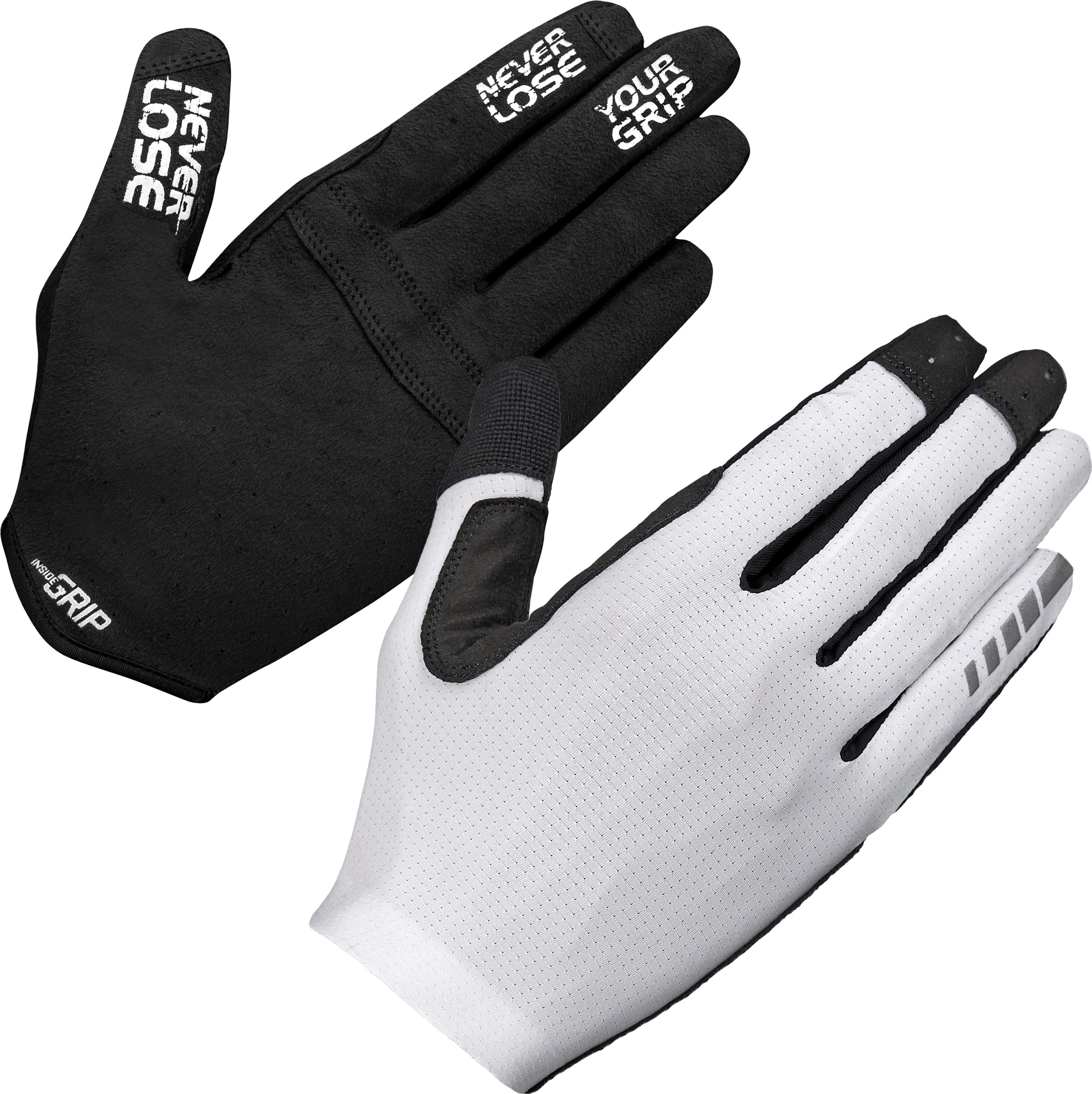 GripGrab Gripgrab Aerolite InsideGrip Long Finger Glove White