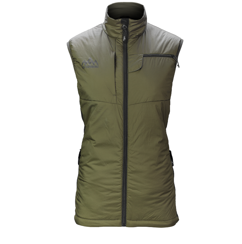 Heat Experience Heat Experience Women's Heated Hunt Vest Olive Green