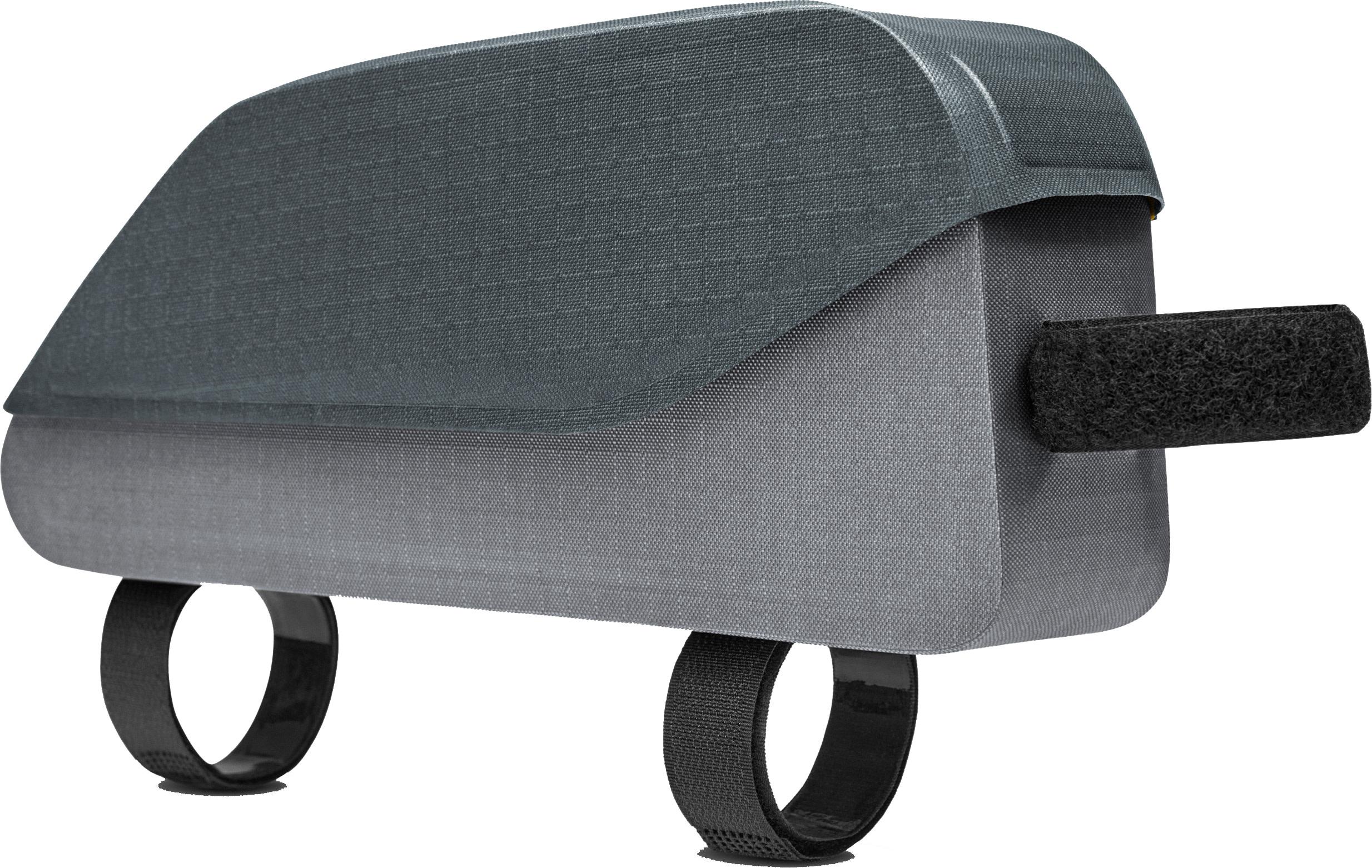 helsport Helsport Gravel SL 1 L Top Tube Bag Stone Gray/Sunset Yellow