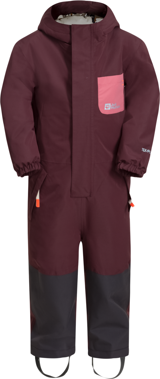 Jack Wolfskin Jack Wolfskin Kids' Gleely 2-Layer Insulated Overall Boysenberry