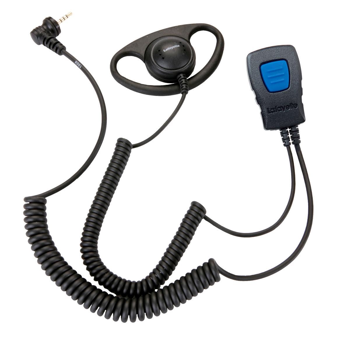 Lafayette Lafayette Speaker Microphone Earhanger 2,5 mm 4-pol Nocolour