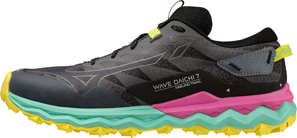 Mizuno Mizuno Women's Wave Daichi 7 Iron Gate/Ebony/Fuchsia Fedora