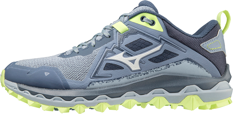 Mizuno Mizuno Women's Wave Mujin 8 Troposphere/White/Neo Lime