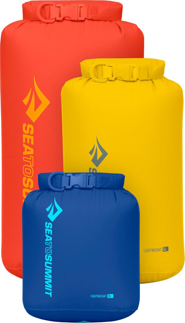 Sea to Summit Sea To Summit Lightweight Eco Dry Bag 3-Piece Set S Mixed
