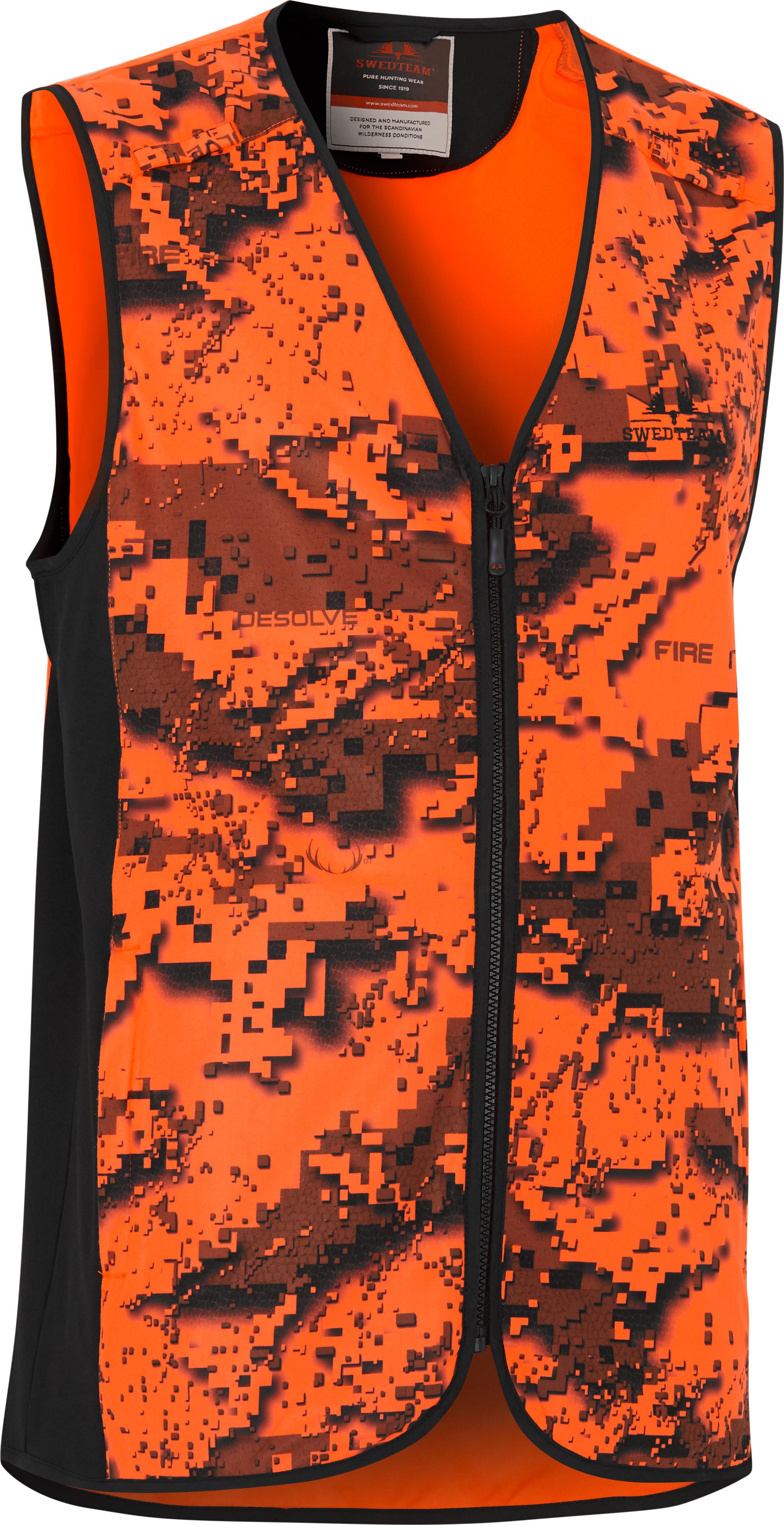 Swedteam Swedteam Men's Ridge Hi-Viz Vest Desolve Fire