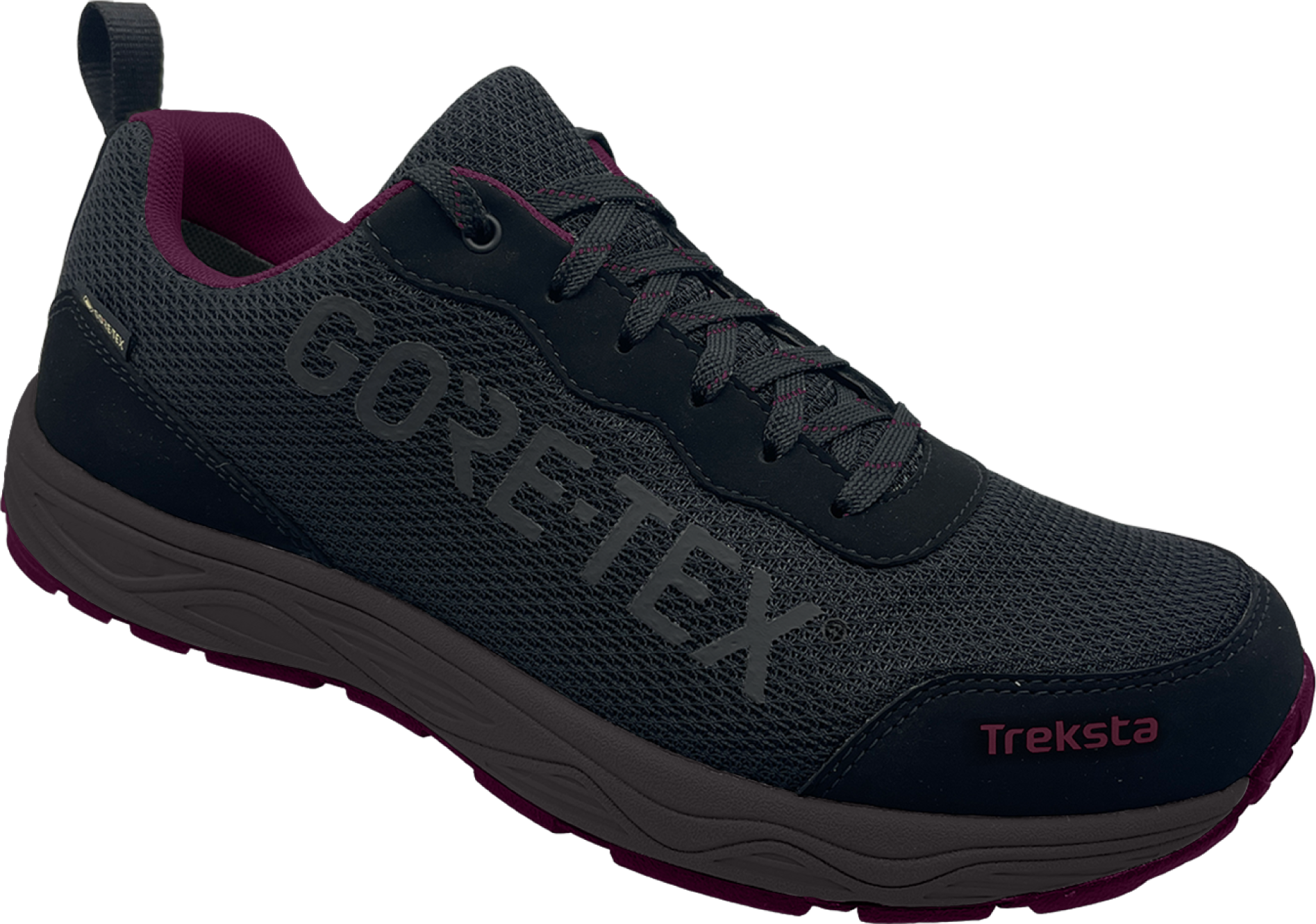 TrekSta TrekSta Unisex Olympus Low Gore-Tex Black/Burgundy