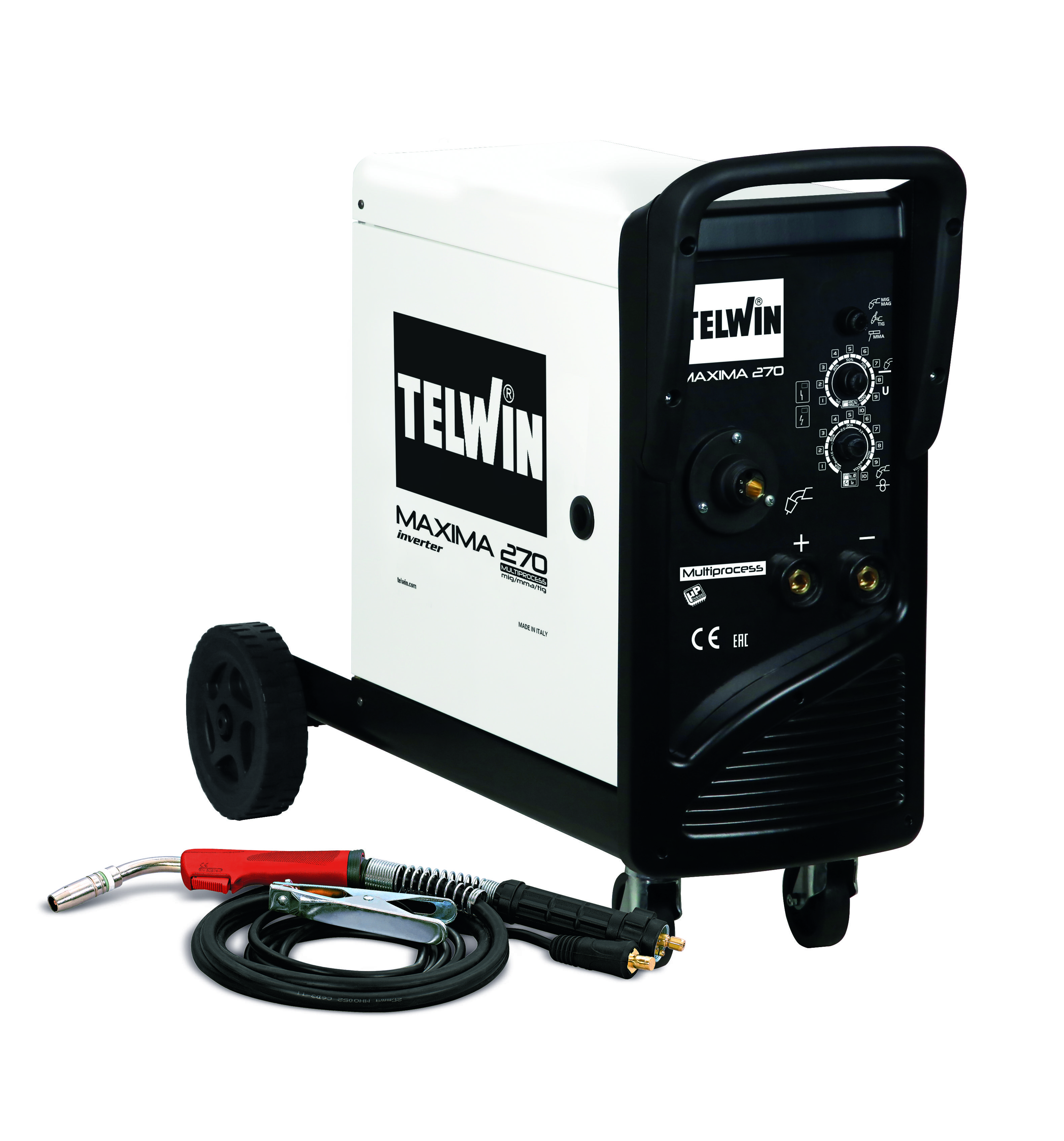 Telwin Multi sveiser MIG-MAG/MMA/TIG 250 A