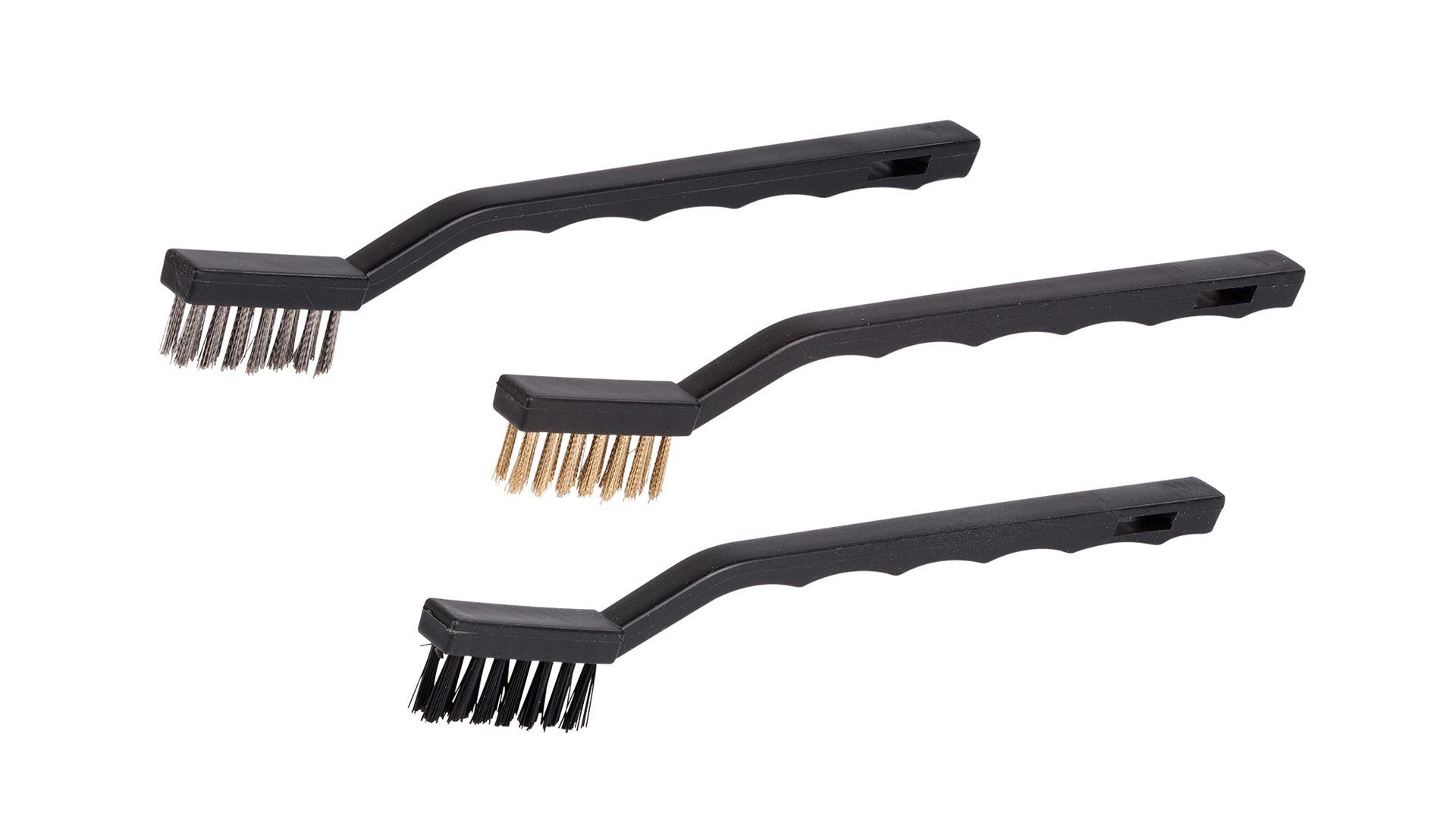 Hero-Tools Stålbørstesett 3 deler bredde 10 mm