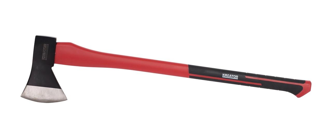 Kreator Skogøks 1250 gram, med ergonomisk skaft