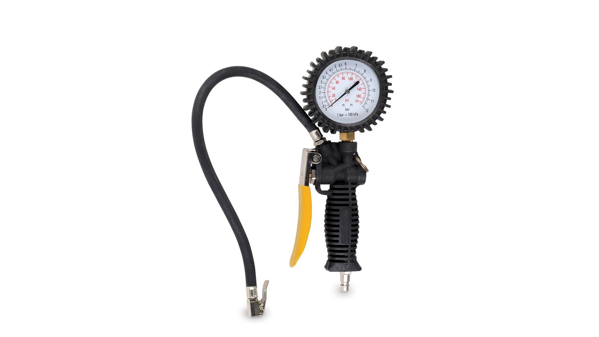 Hero-Tools Trykkluft pumpistol med manometer