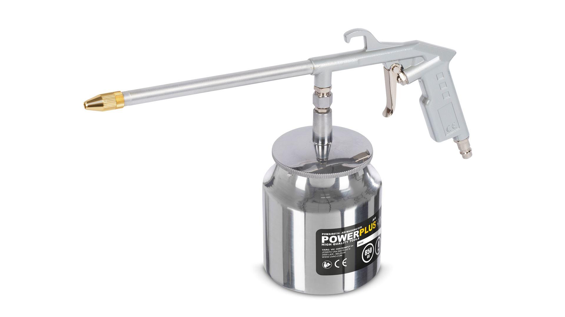 PowerPlus Rensepistol for trykkluftbeholder 0,85 l