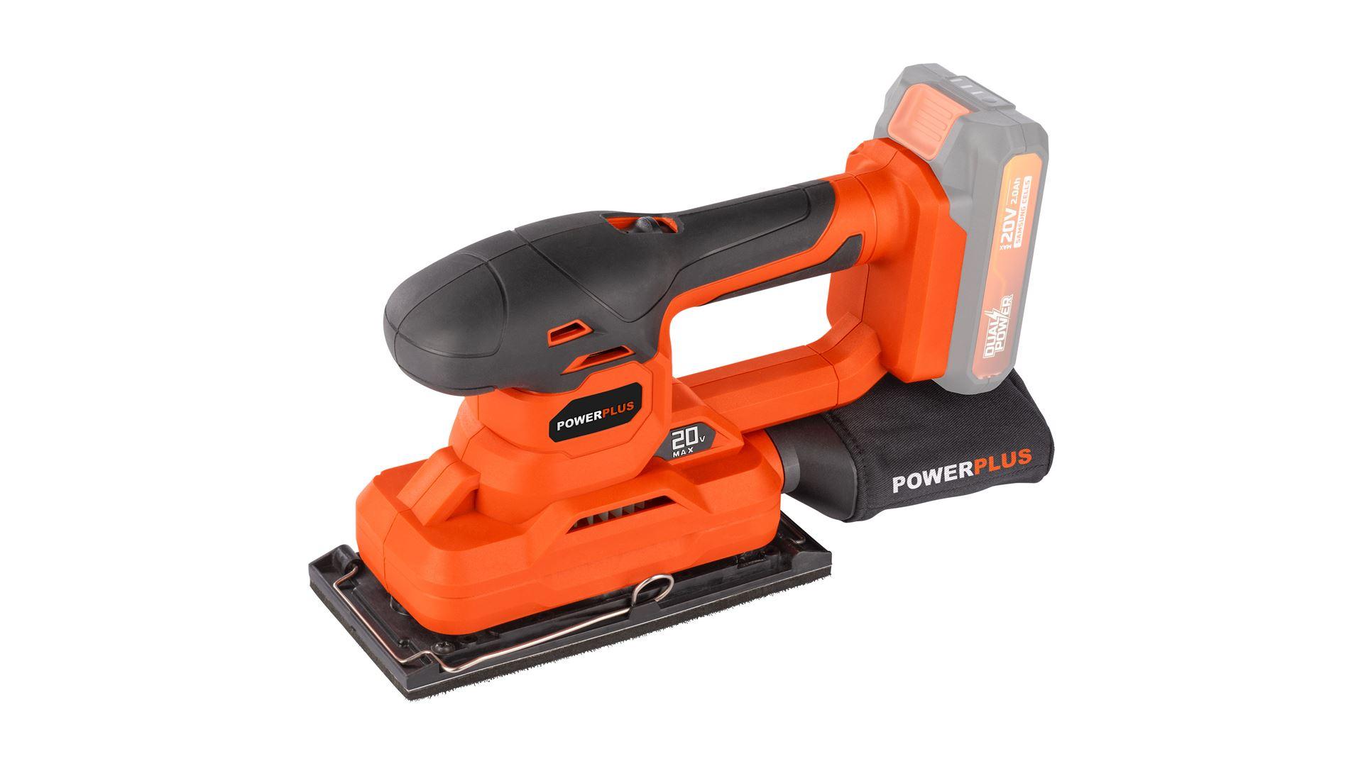 Hero-Tools Slipepusser 187x90 mm 20 V UTEN BATTERI