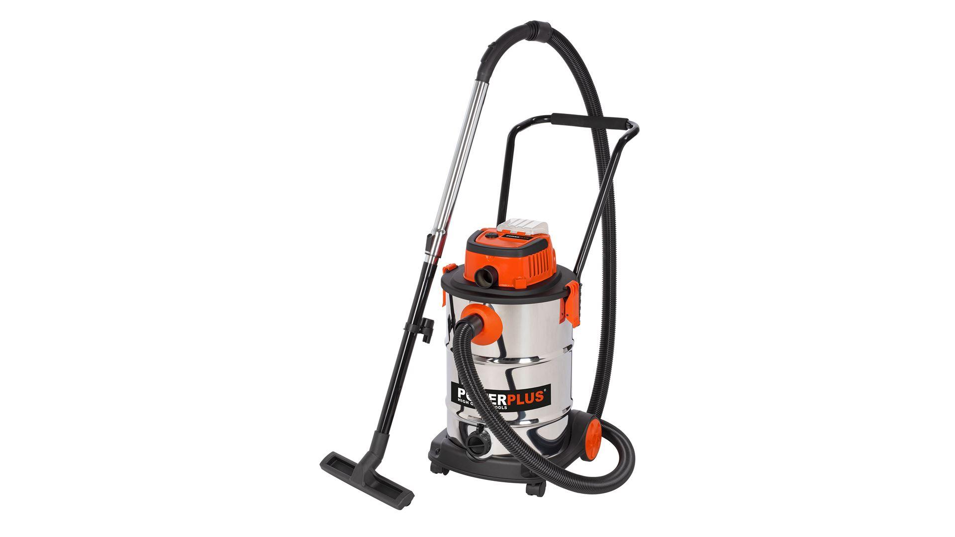 Hero-Tools Våt- og tørrstøvsuger 20 V 30 L UTEN BATTERI