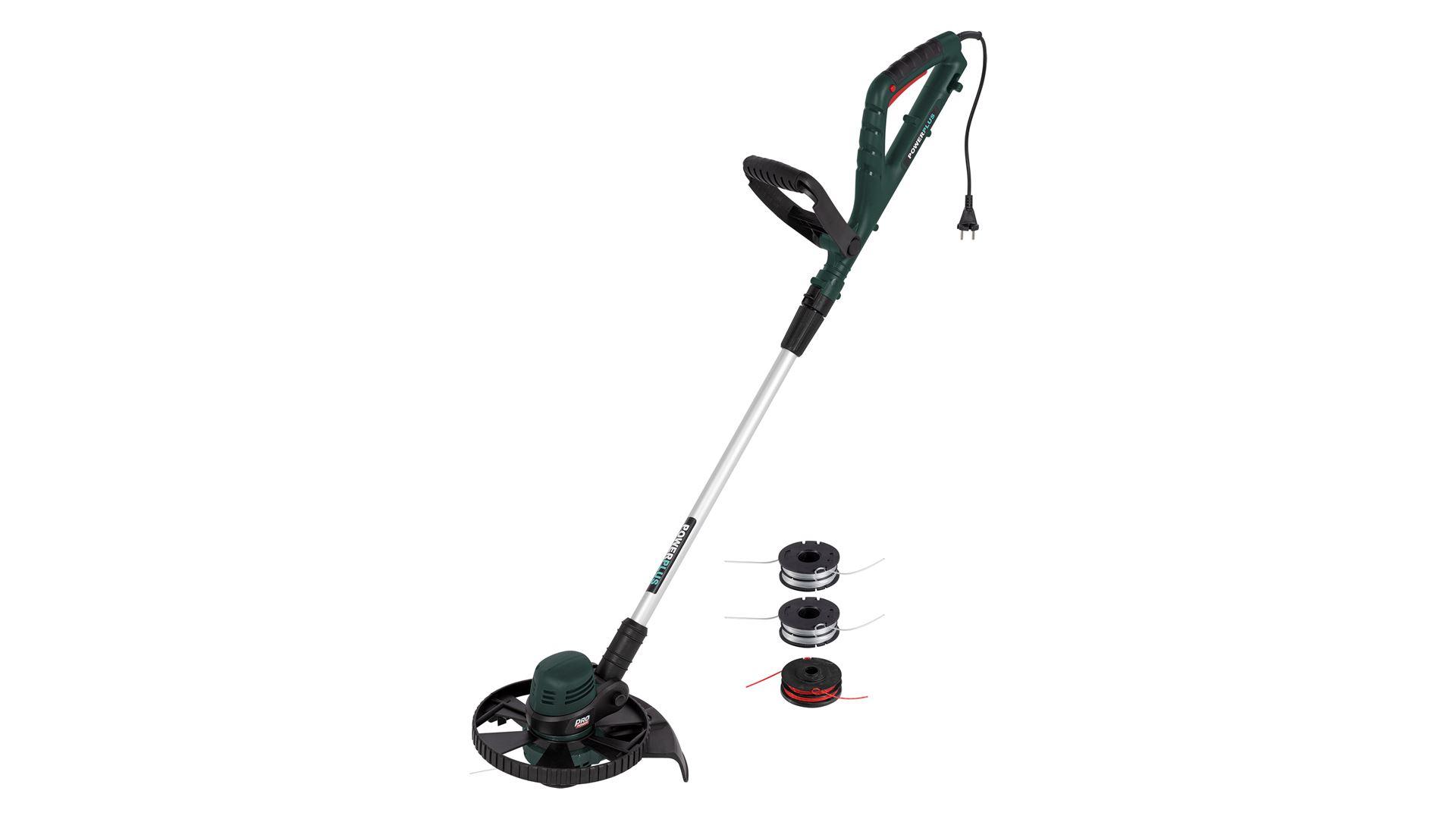 PowerPlus POWPG40220 Gresstrimmer 650 Watt med teleskopskaft