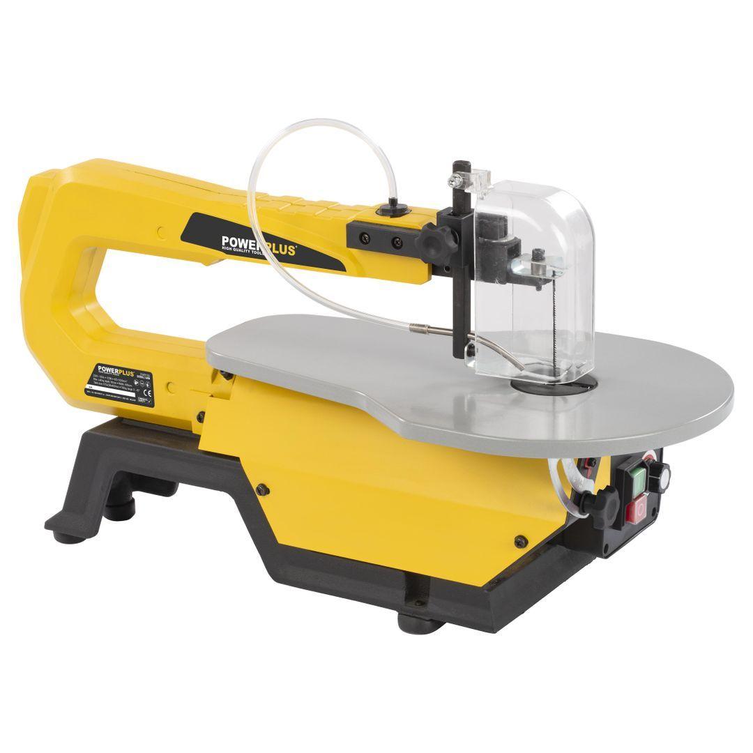 Hero-Tools Dekupørsag 120 W med vippbart sagbord
