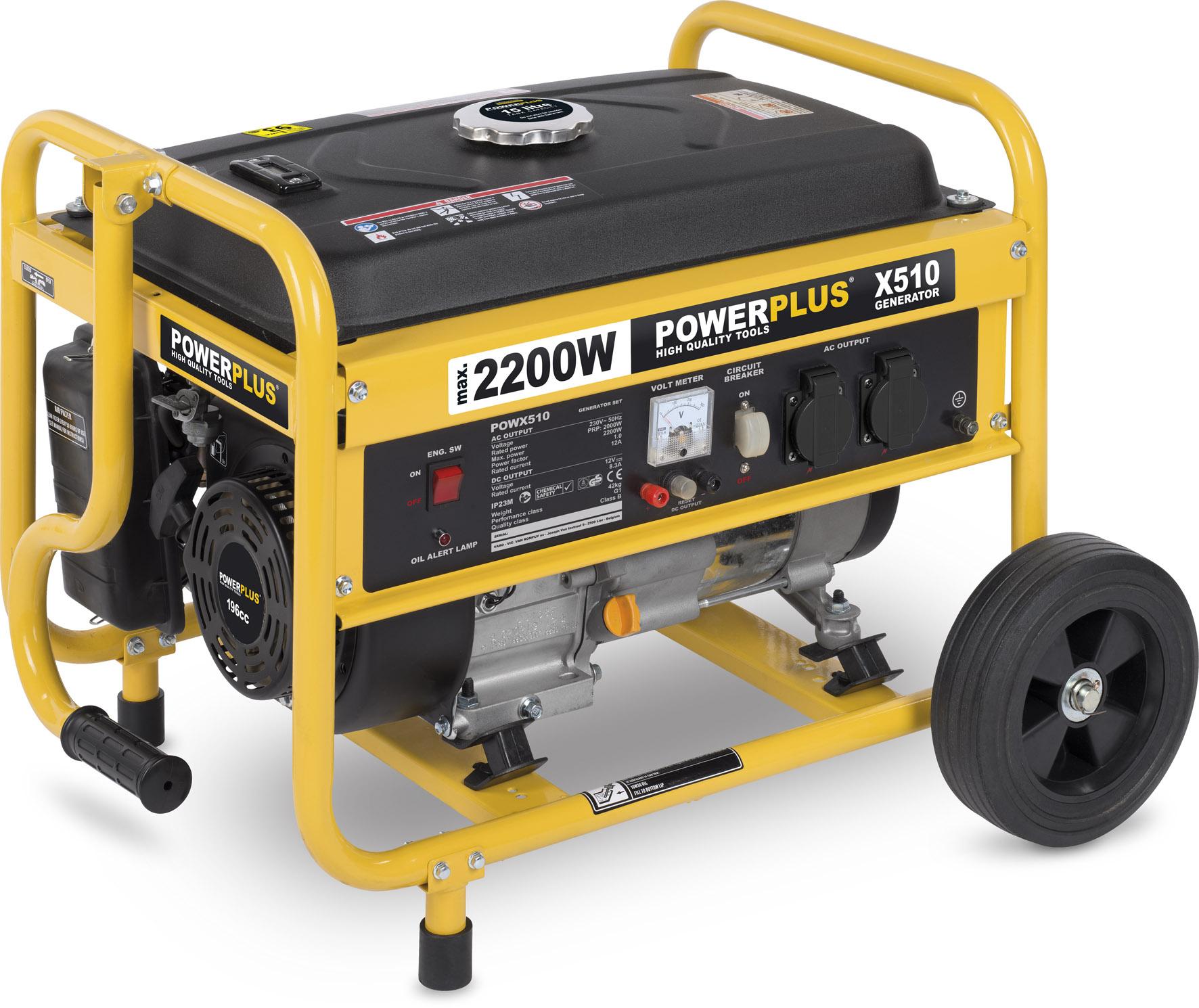 PowerPlus Generator 2200 watt