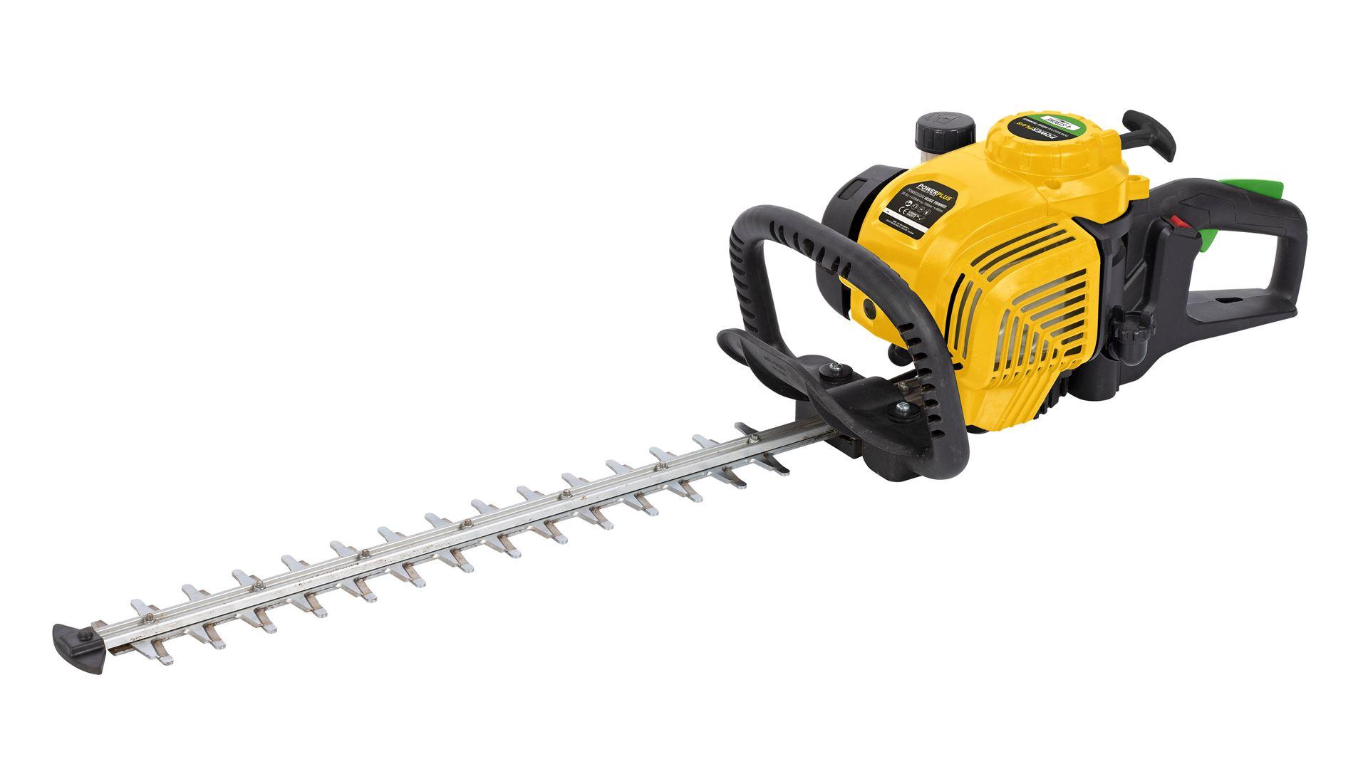 PowerPlus Bensindrevet hekksaks 26,5 cc - 4-takts - DEMO (BRUGT FÅ TIMER)