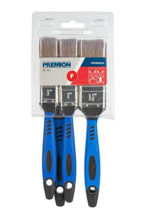 Hero-Tools Penselsett 5 deler 2x 25 - 2x 38 1x 50 mm