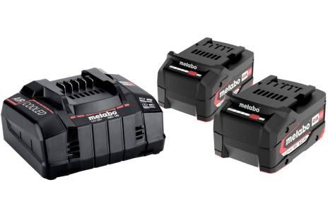 Metabo Batterisett med 2Ã18V/5,2Ah Li-Power + lader ACS 145