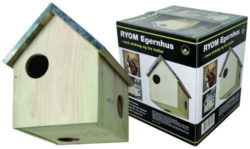 RYOM Ekornhus med 3 huller