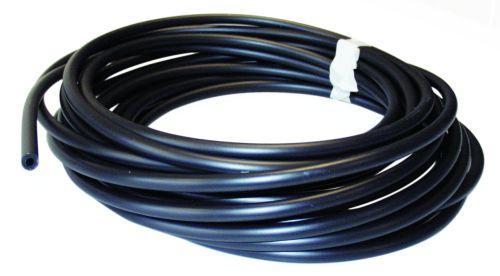 RYOM Isolatorrør sort med 4 mm hull 12 m