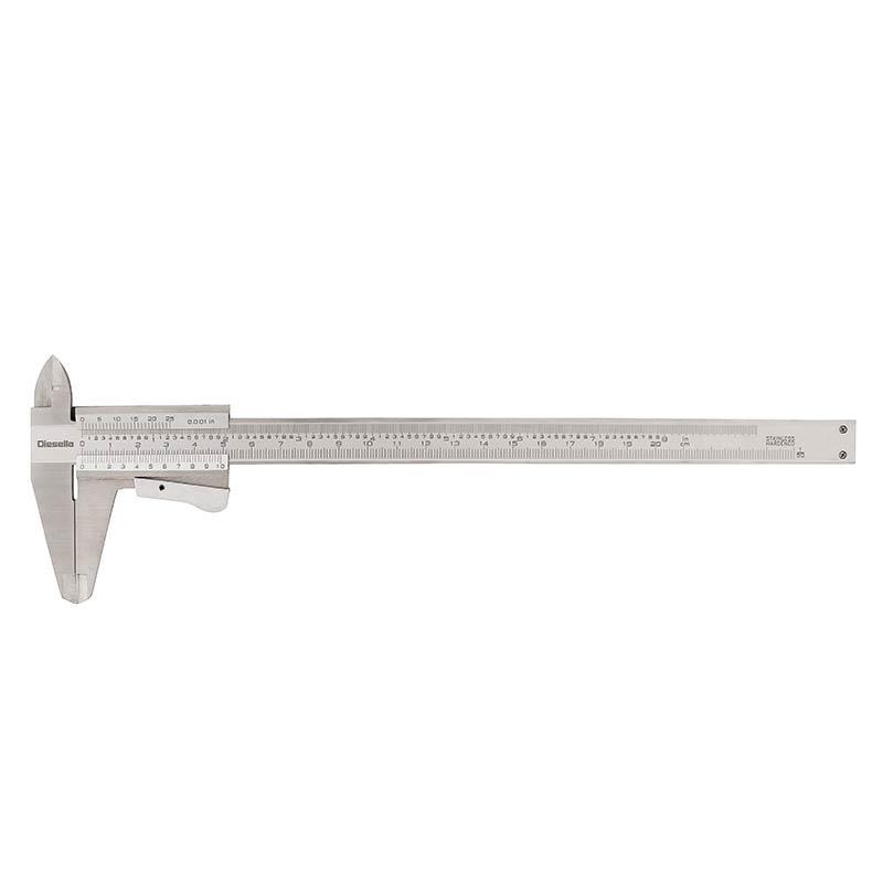 Diesella Skyvelær med klemmelås 0-200x0,02 mm og 50 mm kjever