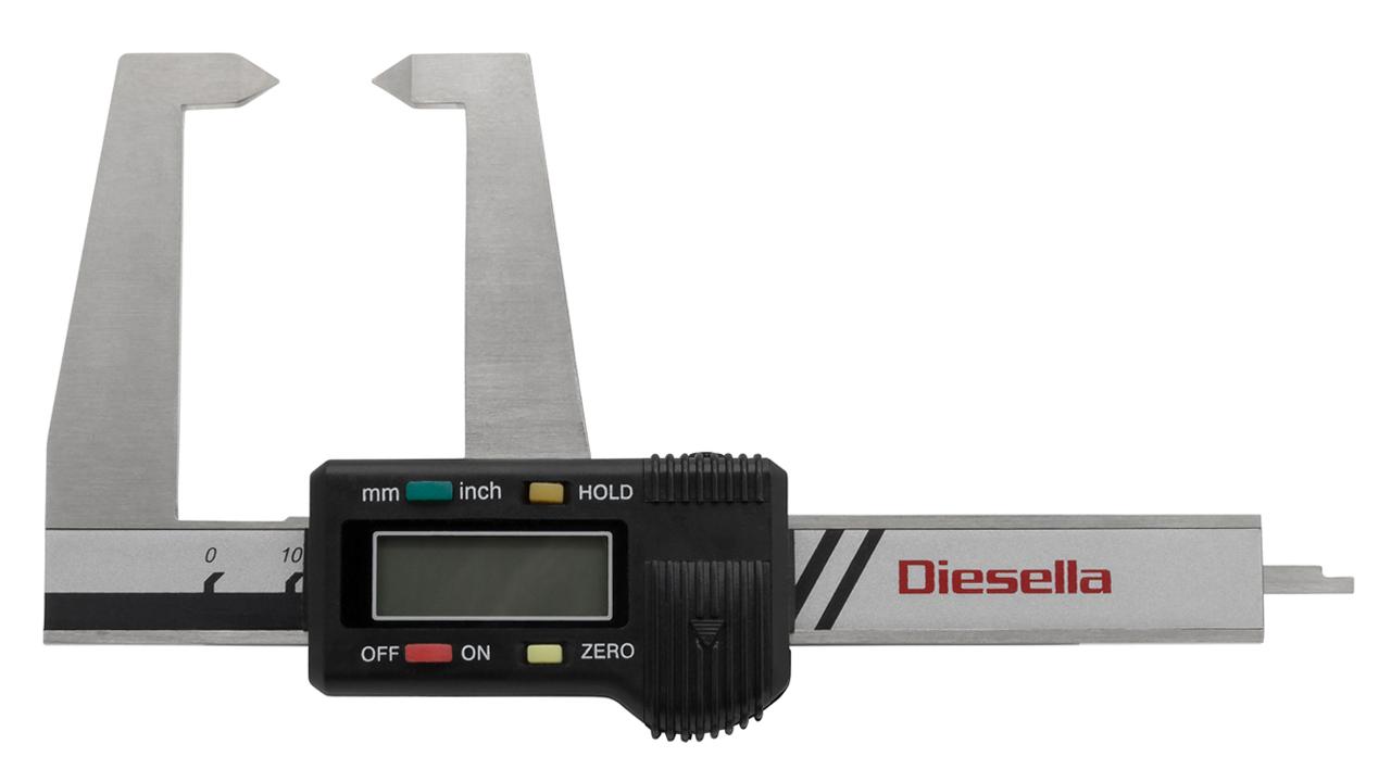 Diesella Digital bremsekive skyvelær 0-60x0,01 mm