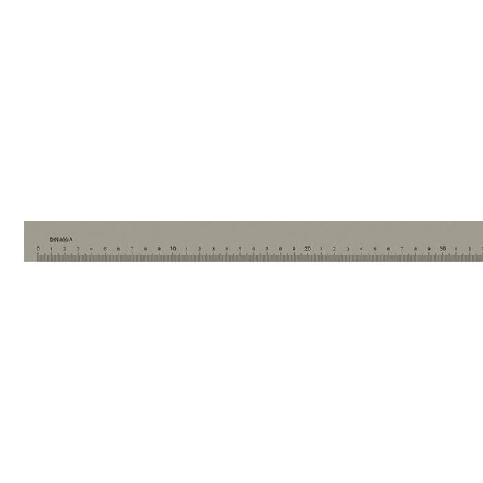 Diesella Målestav Form A 2000x50x10 mm DIN 866