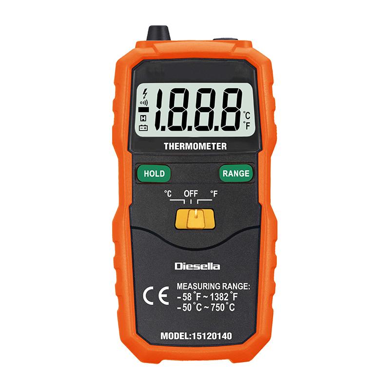Diesella Digitalt termometer K-type (-50°C-750°C)