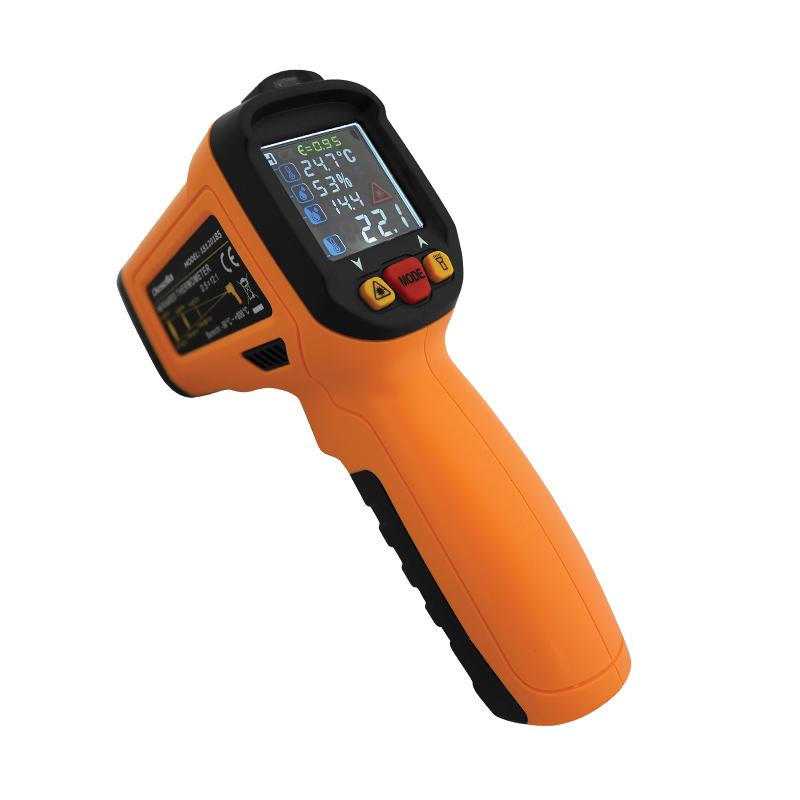 Diesella Infrarødt termometer med sirkulær laser (-30°C-800°C)