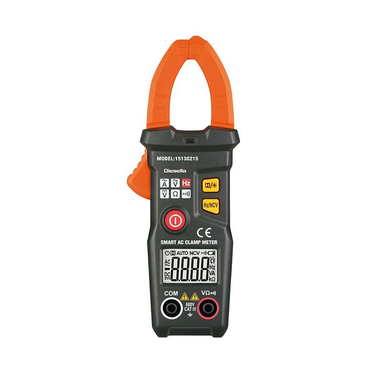 Diesella Digitalt mini tangamperemeter AC 10mA~200A