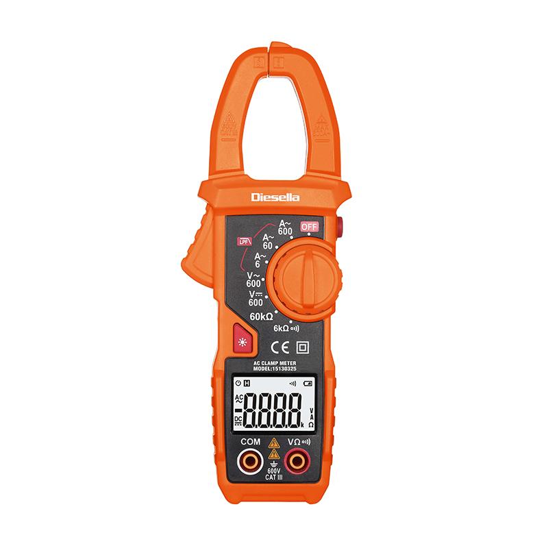 Diesella Digital tangamperemeter AC 10mA~600A