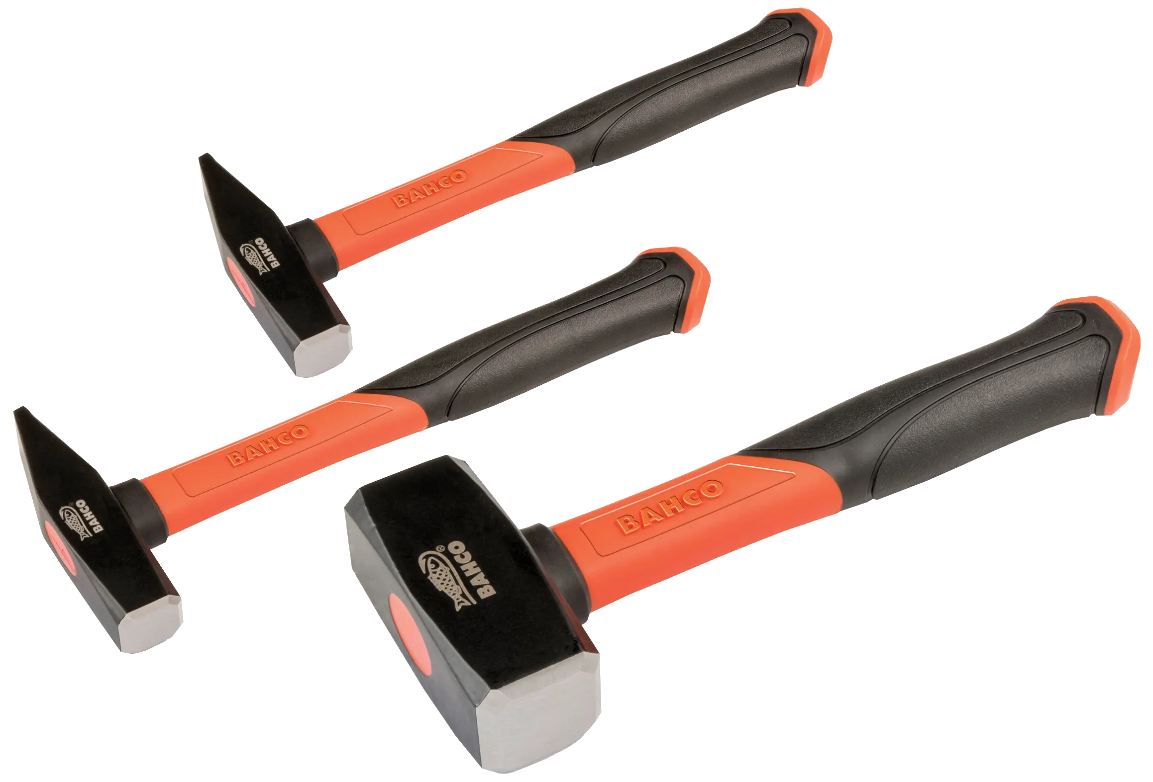 Bahco Hammer med glassfiberskaft 300-500-1500g, sett 3stk