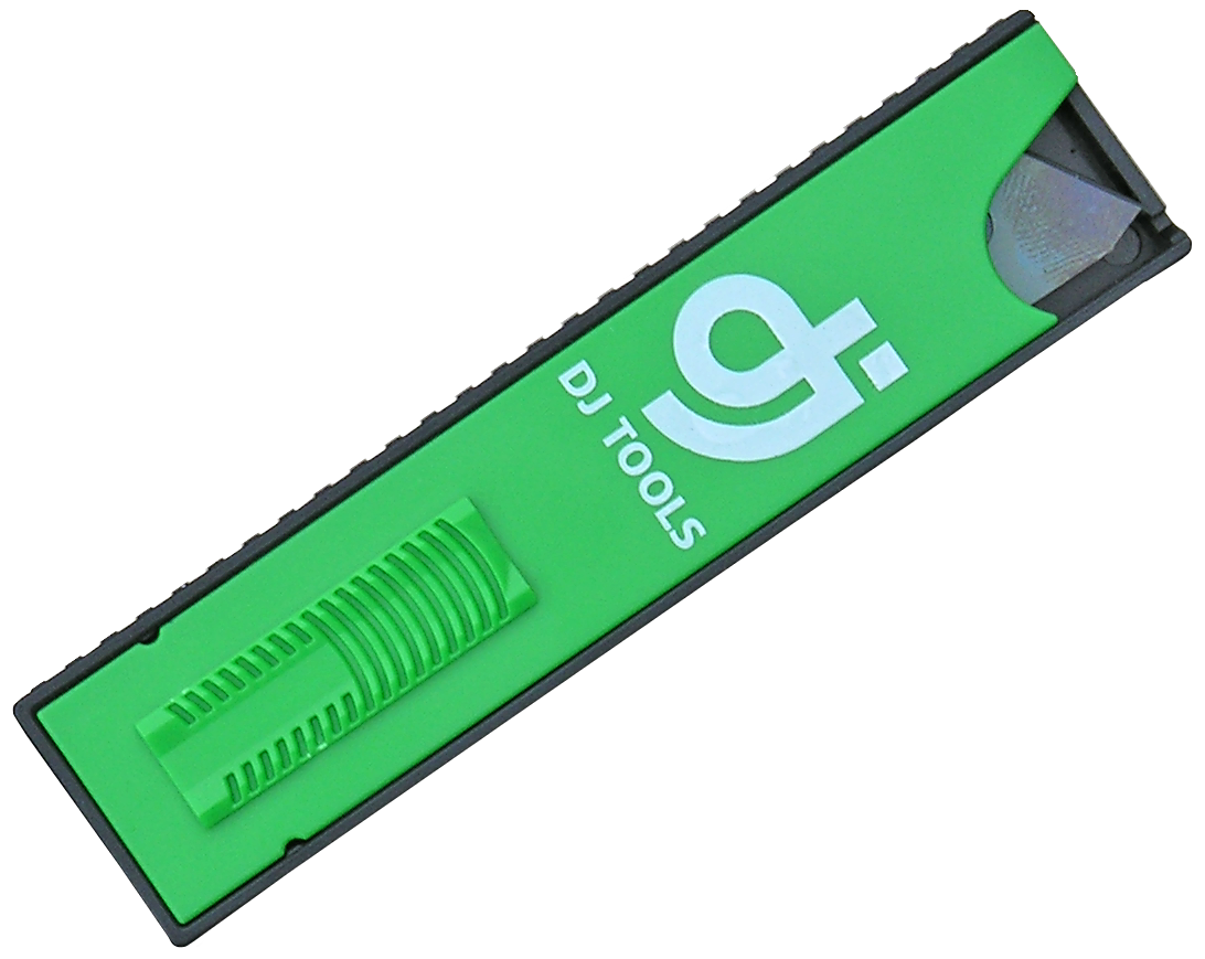DJTools DJ TOOLS knekk-av blader 18mm sorte, 10stk