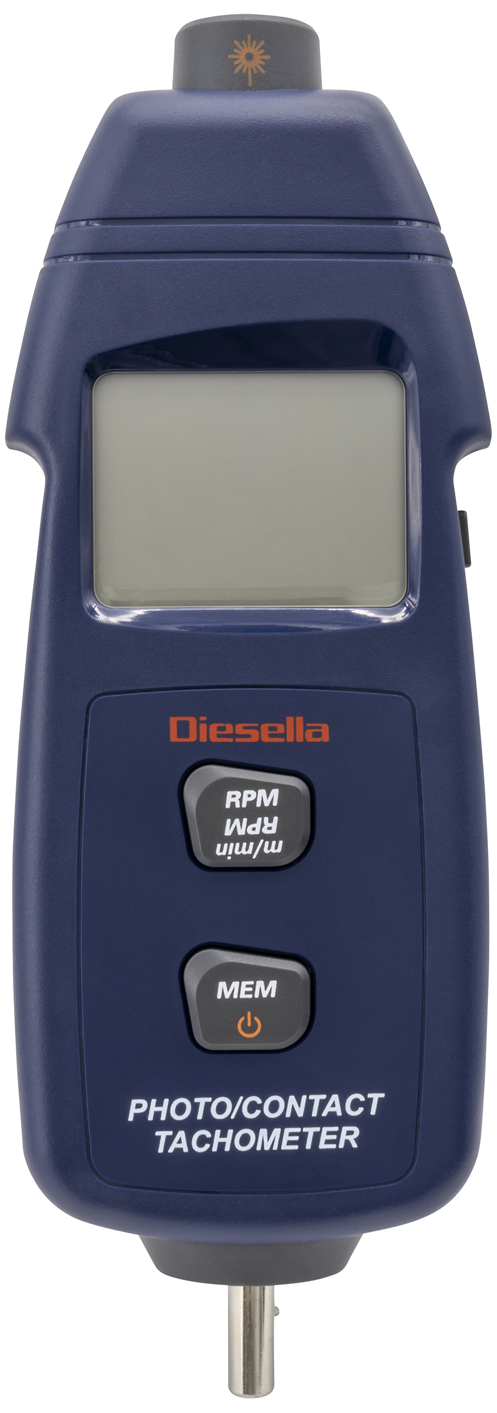 Diesella Tachometer, laser/mekanisk, inkl. tilbehør