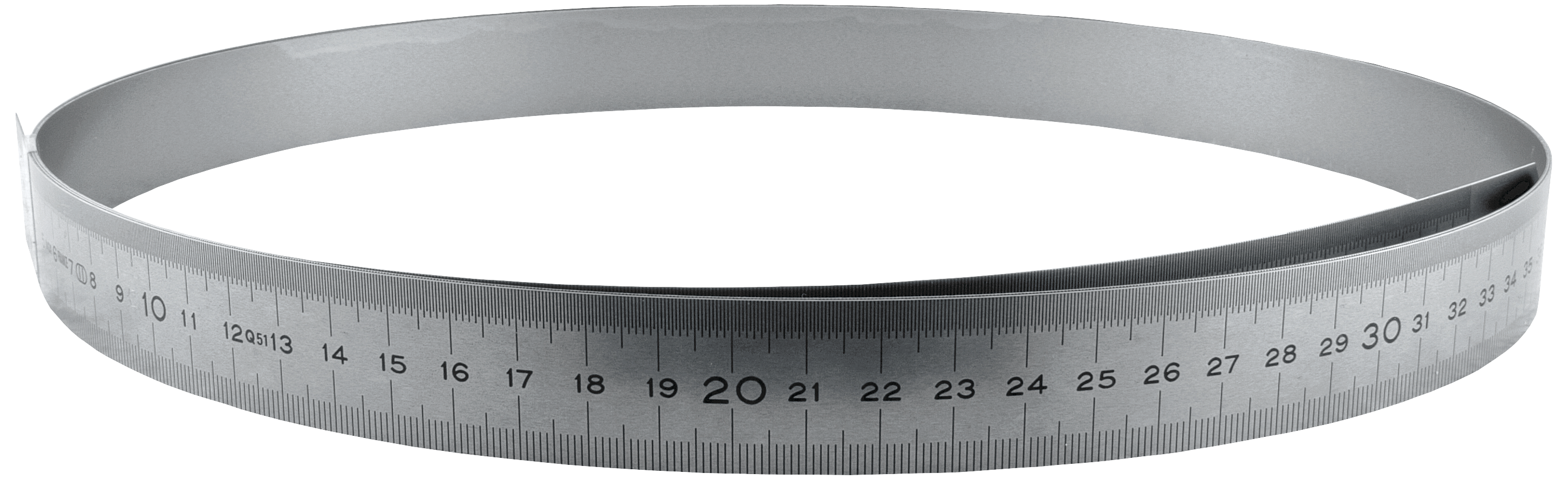 Diesella Stållinjal 300Ã13Ã0,5mm flekstype V-H gradering