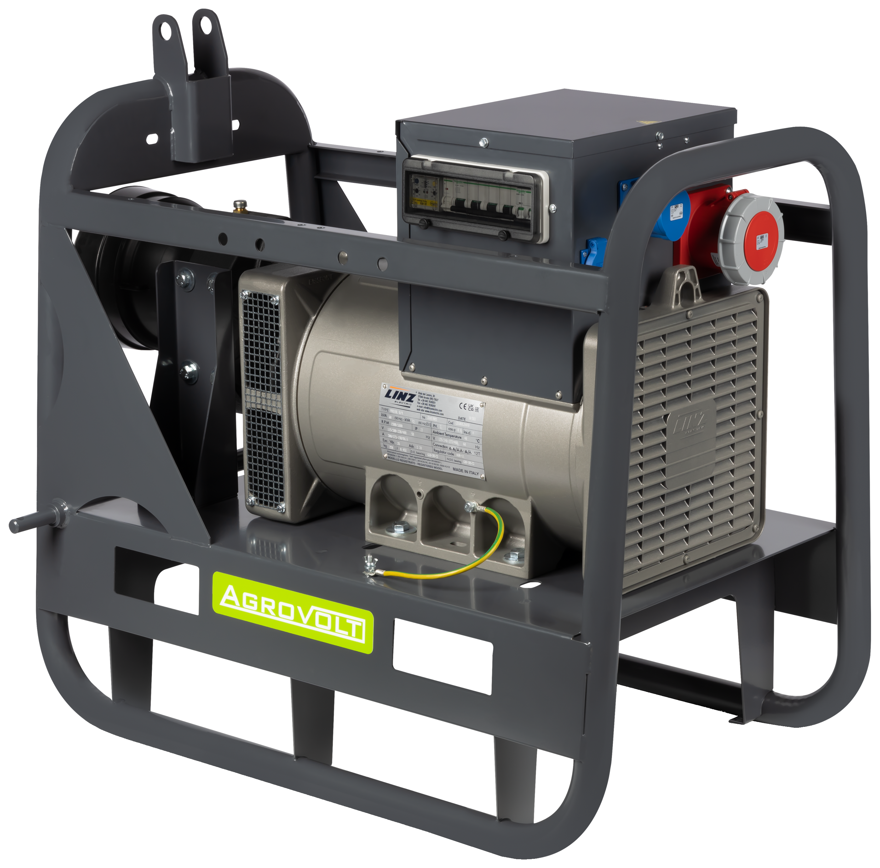 Fogo Fogo AV65R PTO traktorgenerator 400/230V 48/24kW
