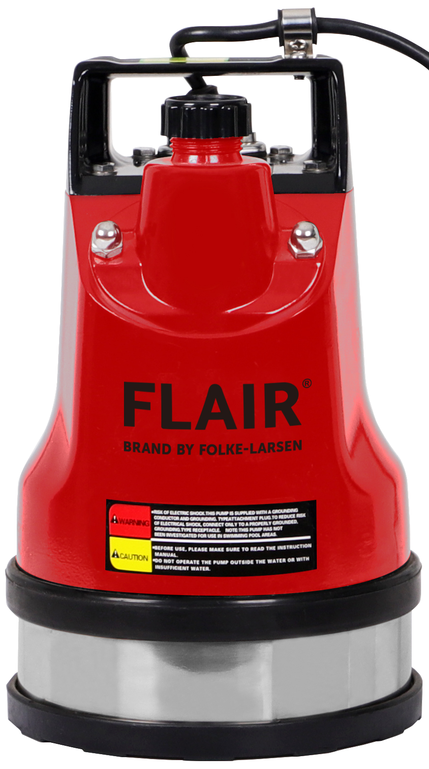 Flair Flair FL-45 nedsenkbar pumpe lavtsugende 1" 150l/min 450W