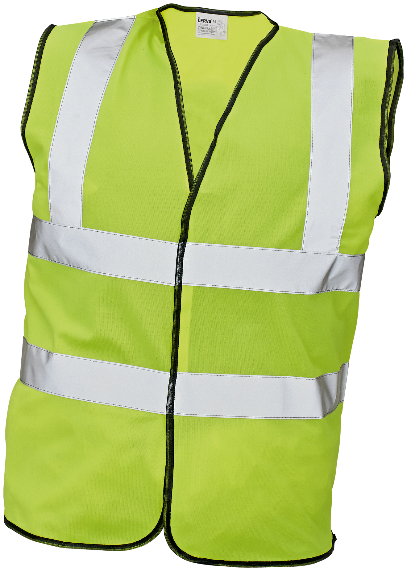 OS Sikkerhetsvest Lynx Plus kl. II hi-viz gul, XL