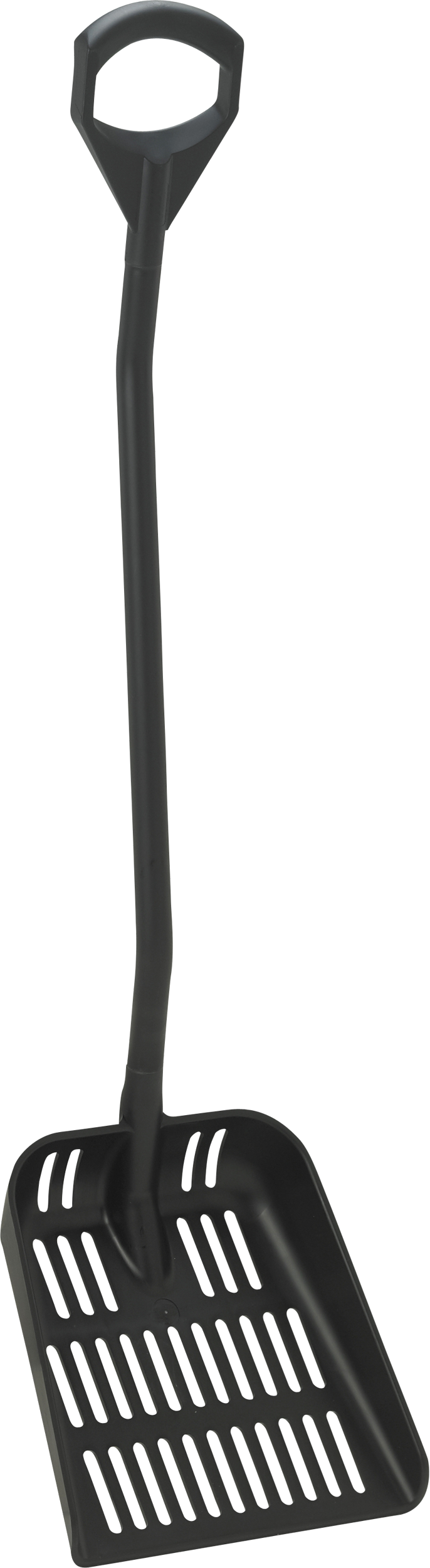 Vikan Ergonomisk spade med dreneringshuller 5604, 1305 mm, sort