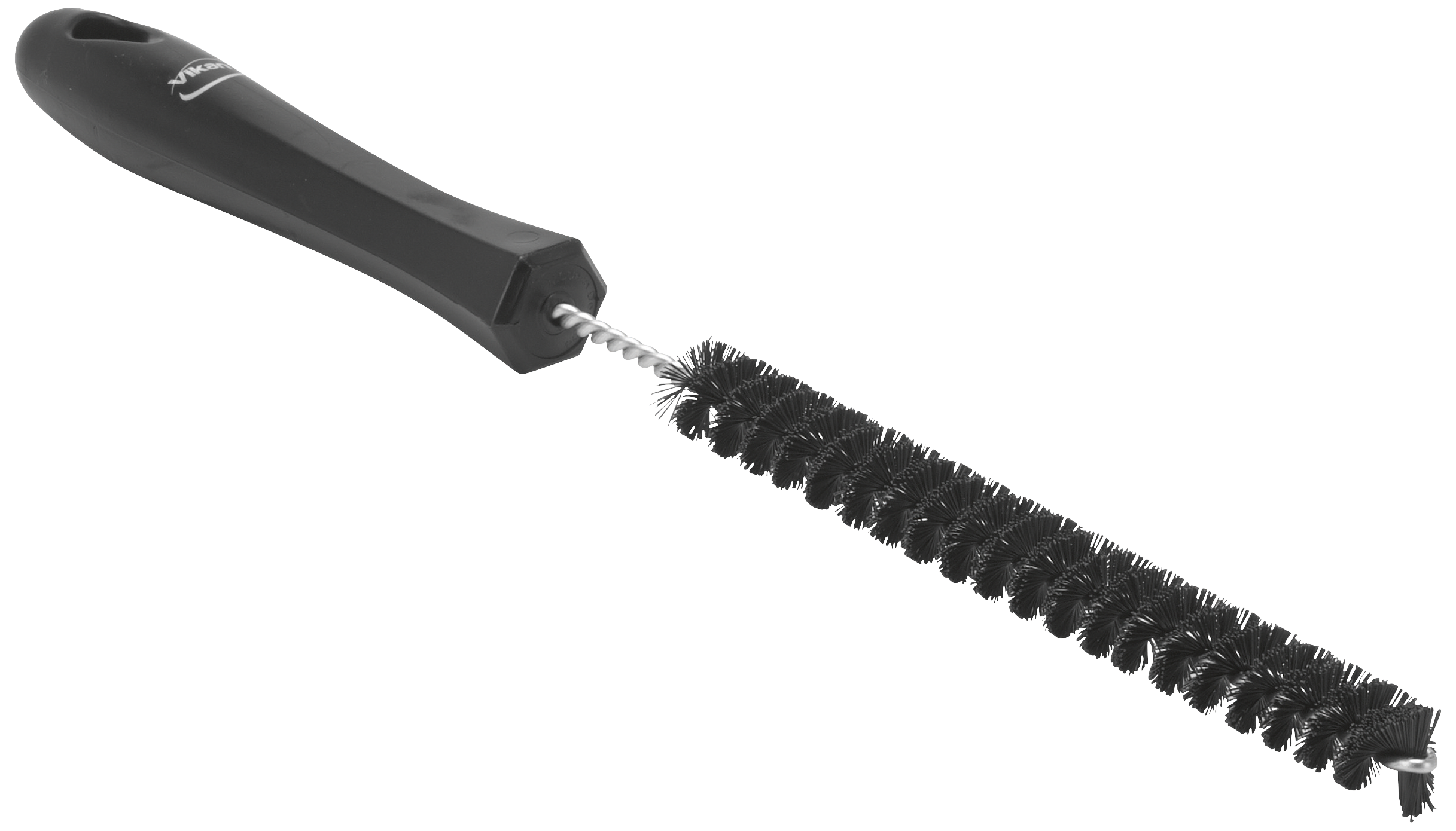 Vikan Rørbørste Ø15Ã310mm stiv sort
