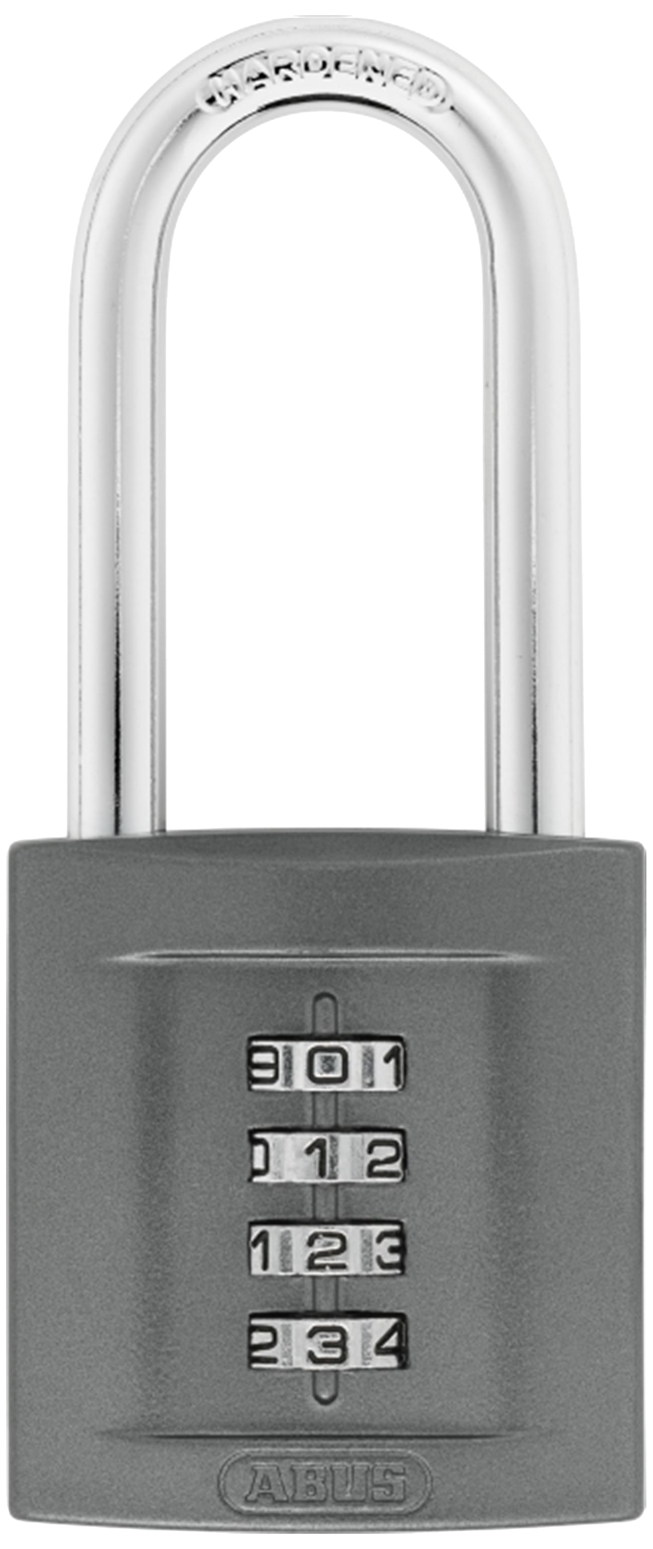 ABUS Kodehengelås 158/50 BH50 lang sink/stål 4-sifret
