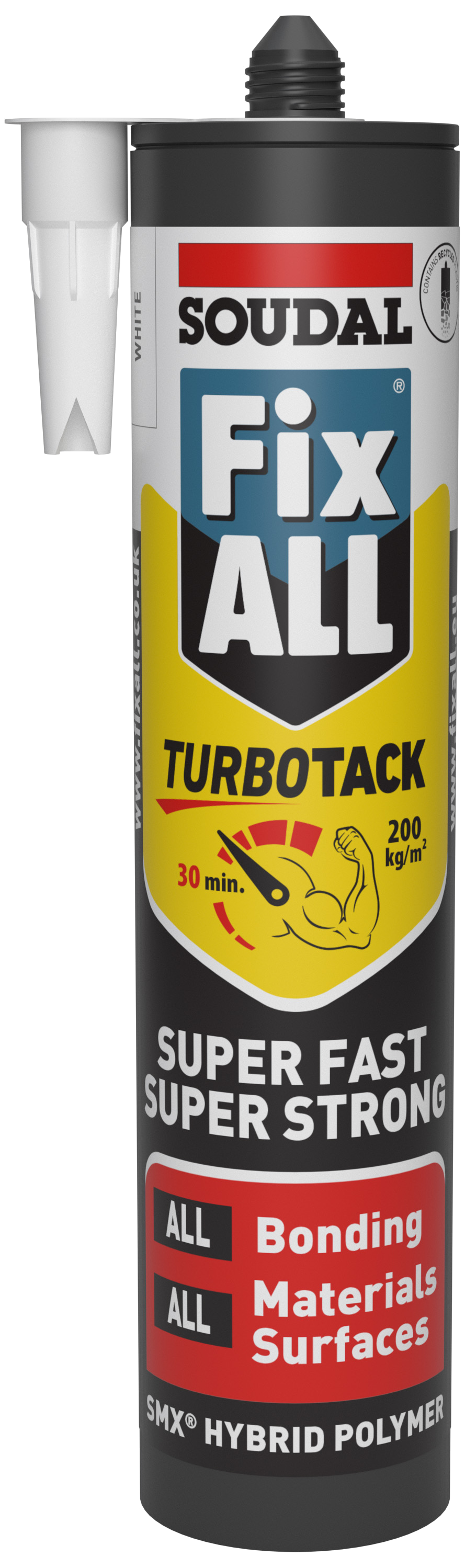 Soudal FixAll TurboTack montagelim hvid 290ml