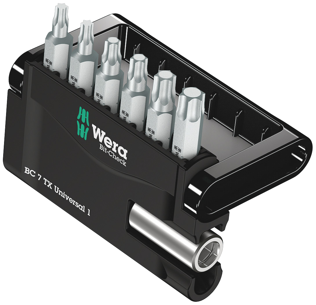 Wera Bitssett BC 7 TX Universal 1 TX10-40, 7 deler