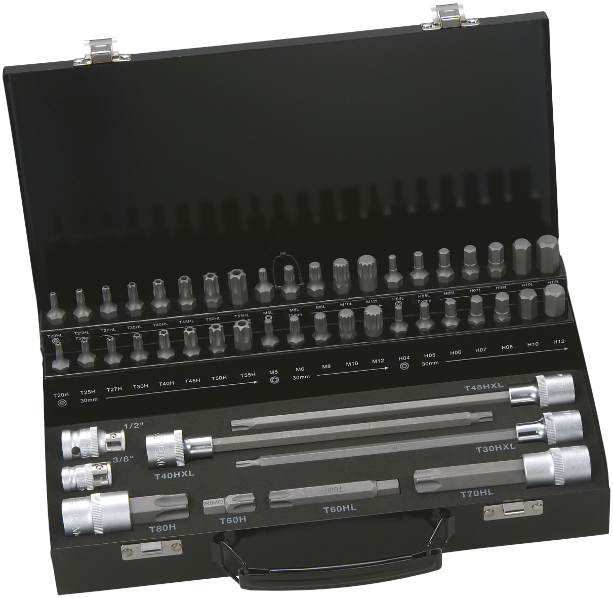 Bahco Bitsett for auto BE5049 49 deler