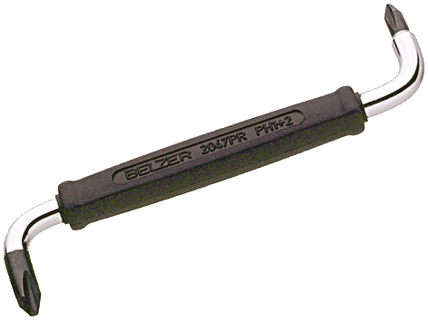 Bahco Vinkel skrutrekker PH 1&2Ã100 mm